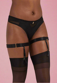 Load image into Gallery viewer, Garter Belt Suspenders Side