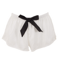 Load image into Gallery viewer, Product Photo of White Bridal Sleepwear shorts