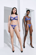 Load image into Gallery viewer, Marseille_Bra_and_Brief_Amparo_Blue_Campaign_01
